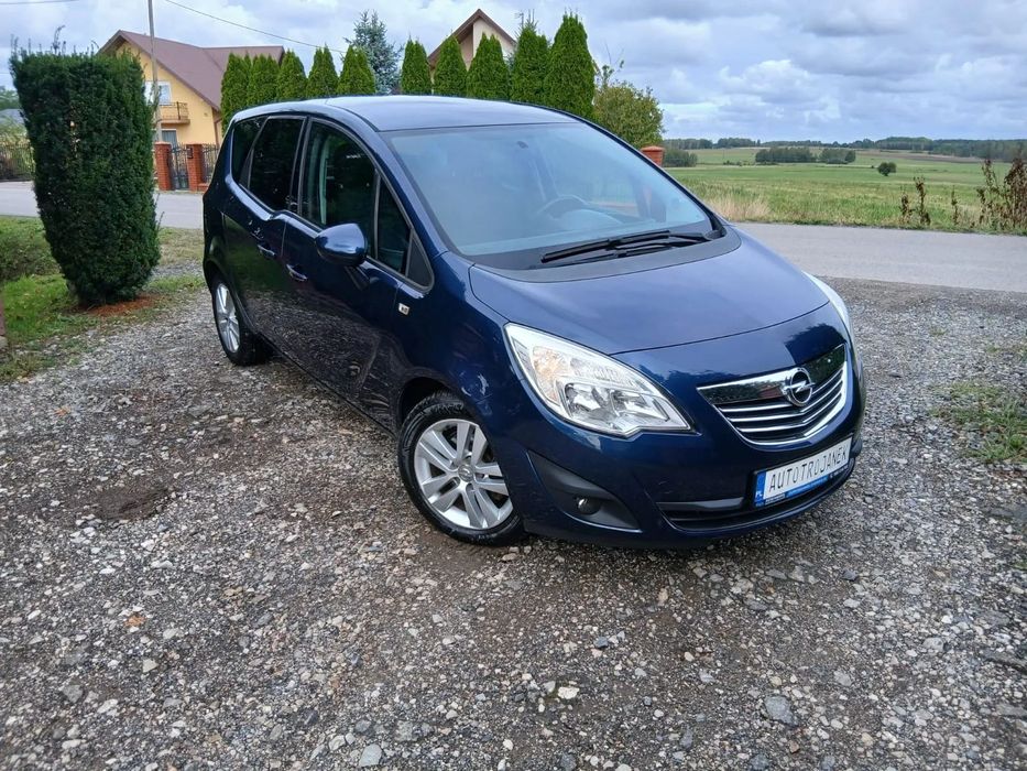 Opel Meriva Czysta i zadbana*Alu Felgi*Klima*Elektryka*Certyfikat przebiegu Nap