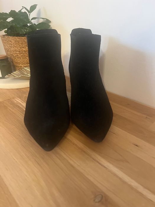 Botki  skórzane 41