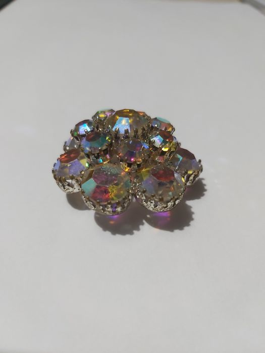 Vintage broszka z czasów PRL