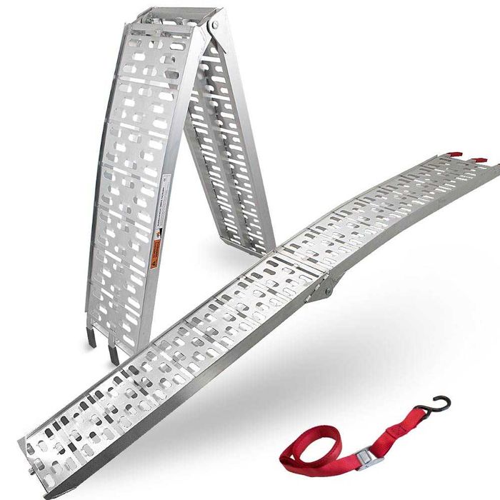 Rampa najazdowa do motoru motocykla enduro aluminiowa do 340kg 1 szt.