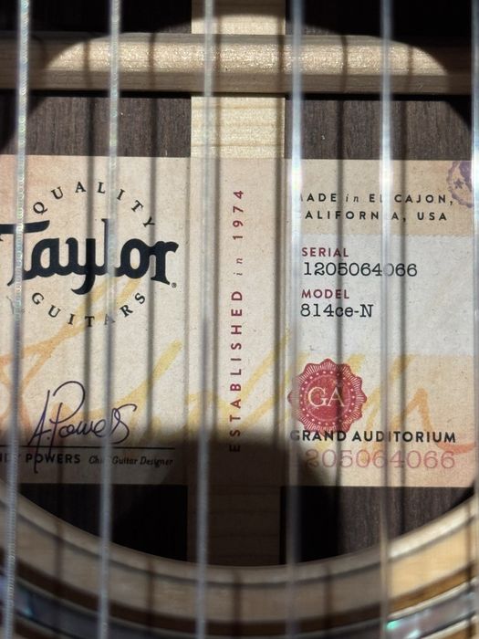 Taylor 814 CE-N NOWA!