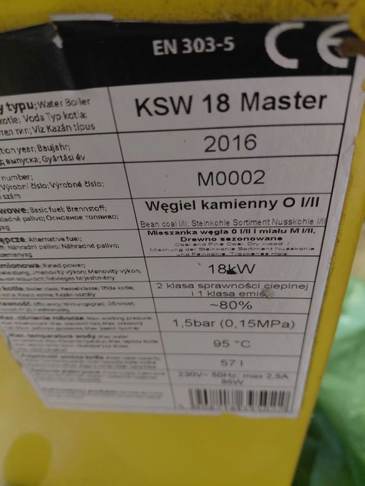 Kociol do podgrzewania wody