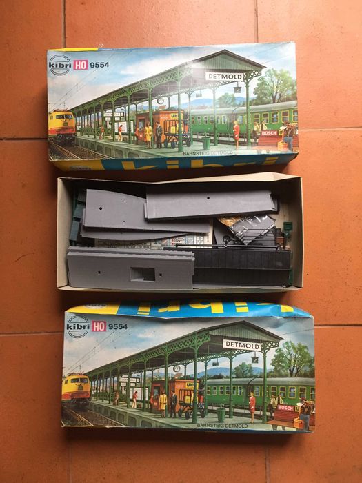 Espaços para Modelos Ferroviários H0 — Faller, Kibri, Lima Models