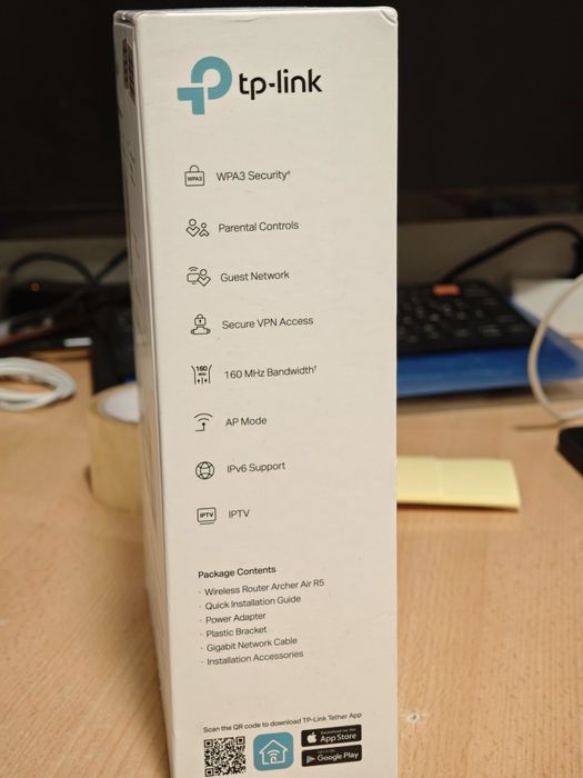 Новий! Tp-Link Archer Air R5 AX3000 Wi-Fi 6 MESH