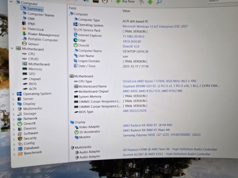 Системный блок ПК rx9060xt Ryzen 5700x