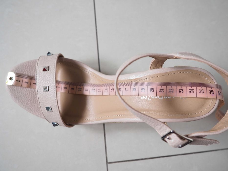 DeeZee sandały damskie pudrowy róż rozm. 41 wkł. 26 cm NOWE