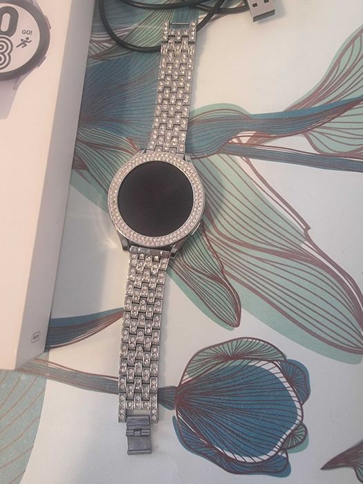 Samsung Galaxy Wotch 4 44 mm idealny + akcesoria