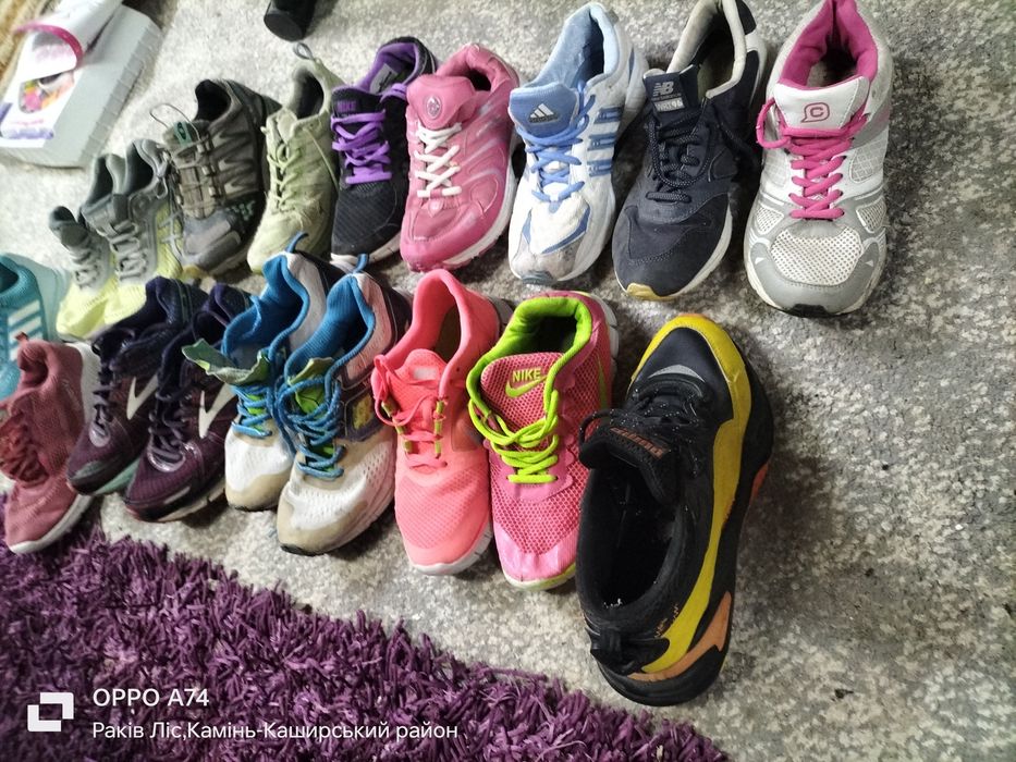 Asics, Solomon, Nike, кросовки, кросівки.