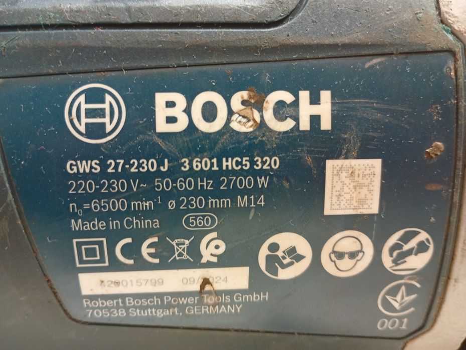 Szlifierka Bosch GWS 27-320J 2700W  Komis Madej sc.