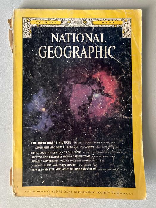 Revistas National Geographic Antigas em Inglês [lista na descrição]