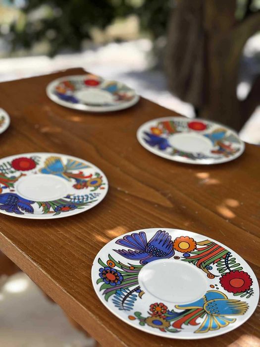 Conjunto de 6 pires da Coleção Acapulco "Villeroy & Boch" (Vintage)