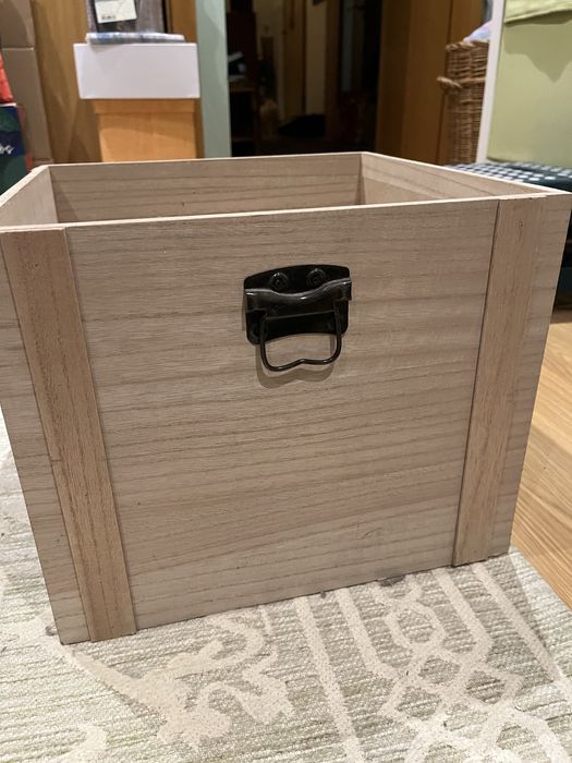 Caixas madeiras cubos 30/30,35/35,25/25