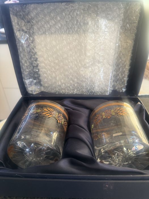 Copos de whisky em cristal Atlantis