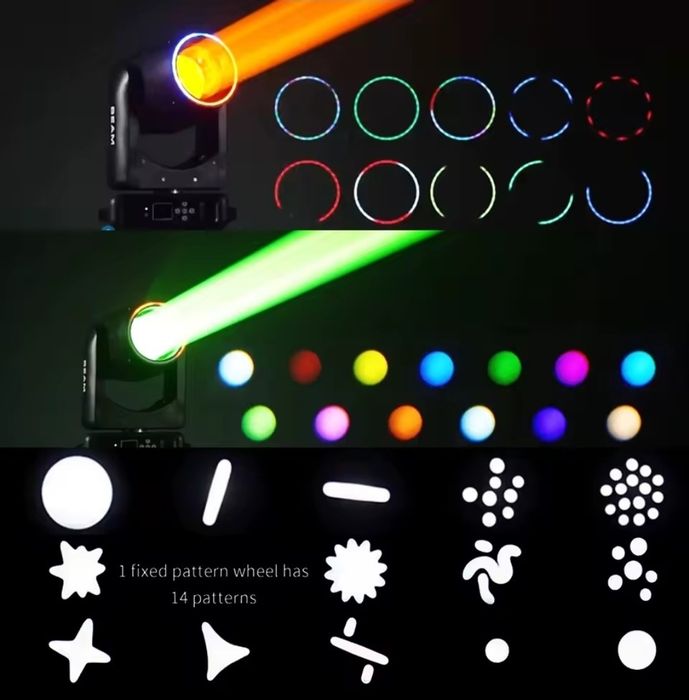 295W LED Moving Head, рухомі голови
