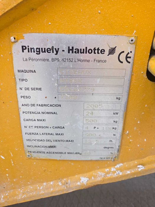 Ножничний підйомник HAULOTTE H18 SX, пеканіска,, підйомник, вишка