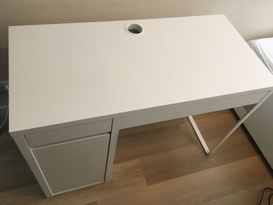 secretária ikea branca