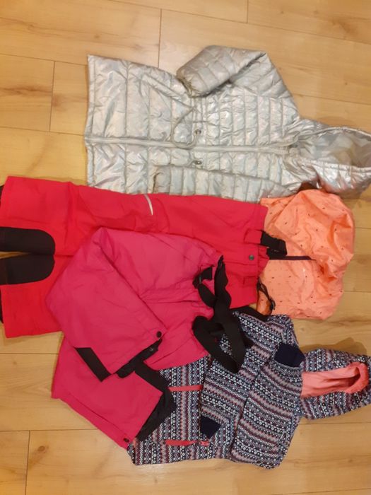 Paka ubrań dla dziewczynki 110/116