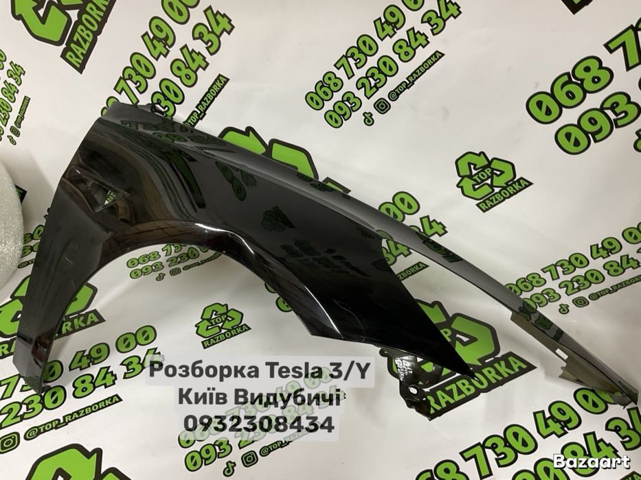 Крило переднє праве Tesla Model 3 18-23 з дефектом