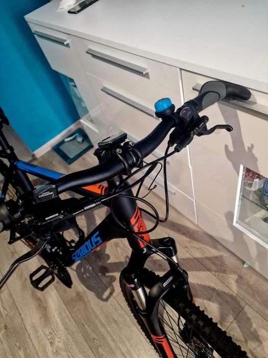 Rower bardzo dobrej firmy Serious mega dobry osprzęt okazja