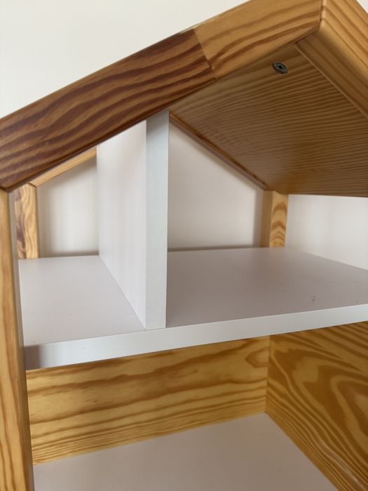 Regał Belliamy  drewniany p