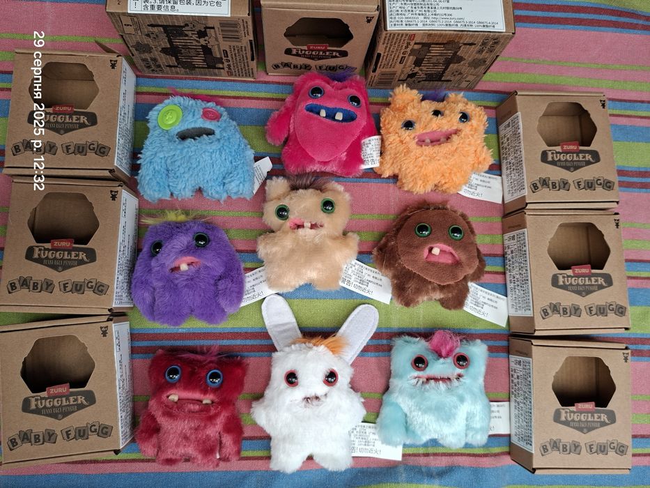 Fuggler мякі фаглер фуглер нова 4 серія baby fugg малюк 10 см оригінал