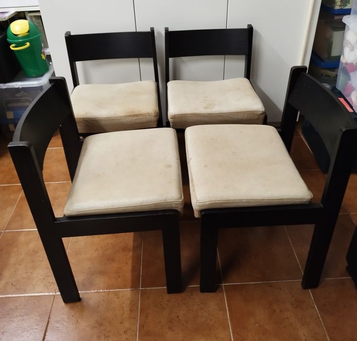 Cadeiras de jantar, vintage (anos 70)