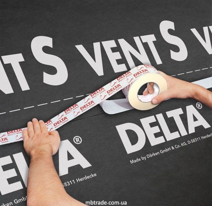 Лента,скотч DORKEN Delta-Multi-Band M60 P100,  
Eurovent