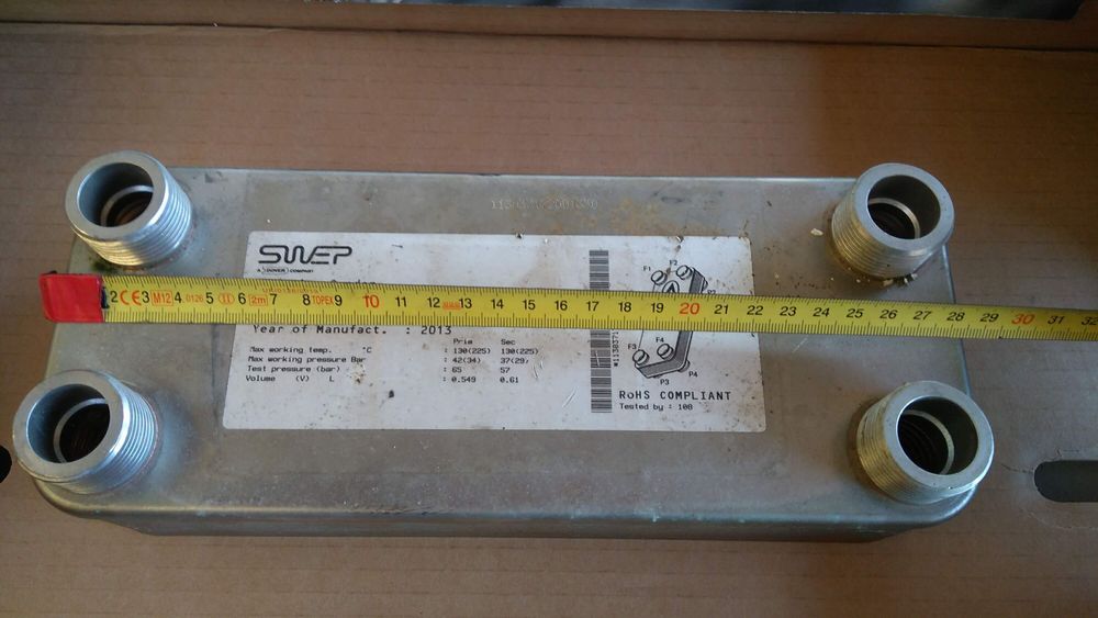 wymiennik 30kw swep ic10th×20/1p-sc-m 4x1"  : ic5371-02
