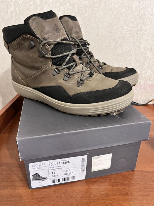 Ecco Soft 7 Tred Черевики ботинки 42р.  (27.5 см)