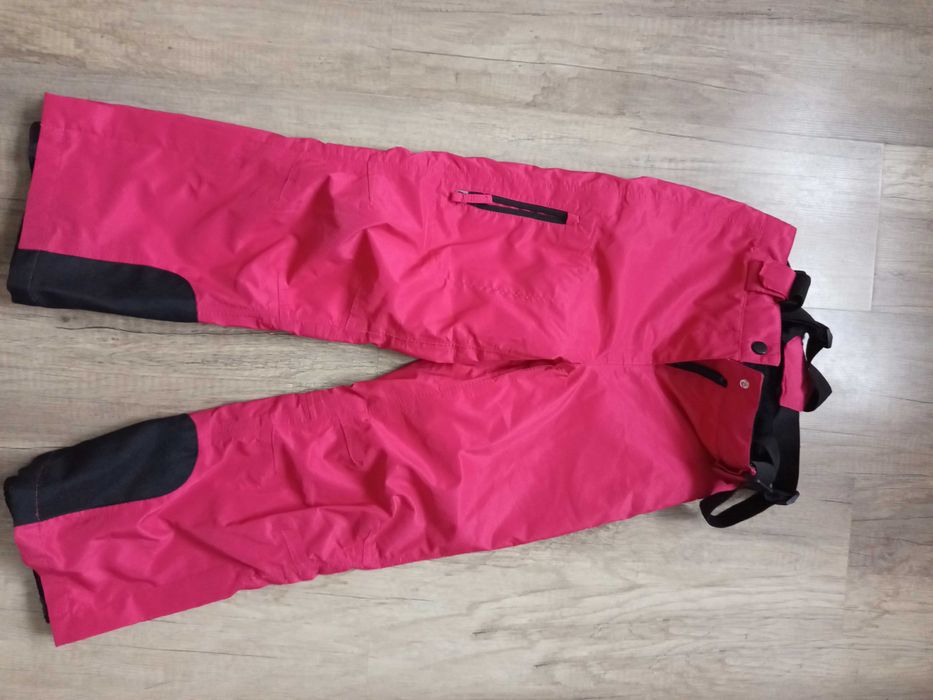 Spodnie zimowe narciarskie 122/128