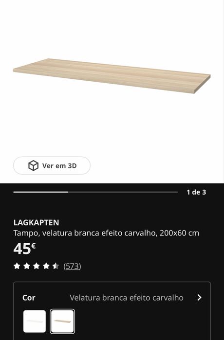 Tampo 200x60cm IKEA