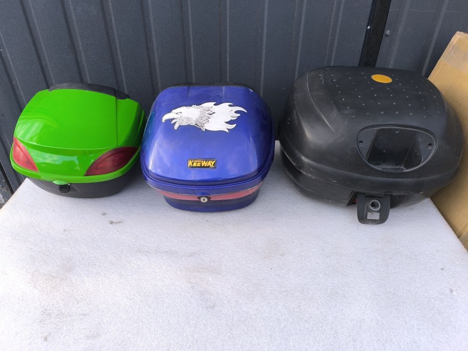 Kufer, kufry motocyklowe używane