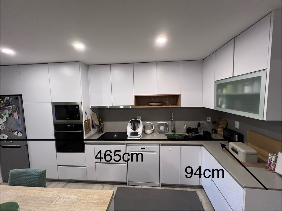 Cozinha Moderna Completa – 5,60m de Linear (Excelente Estado)