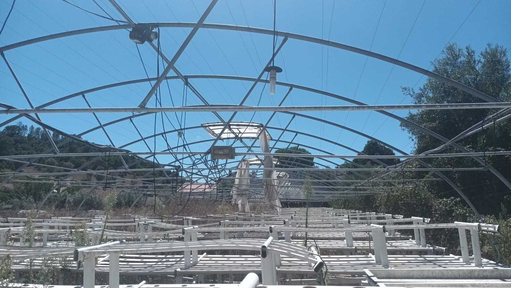 Estufa  em tubos zincado reforçado