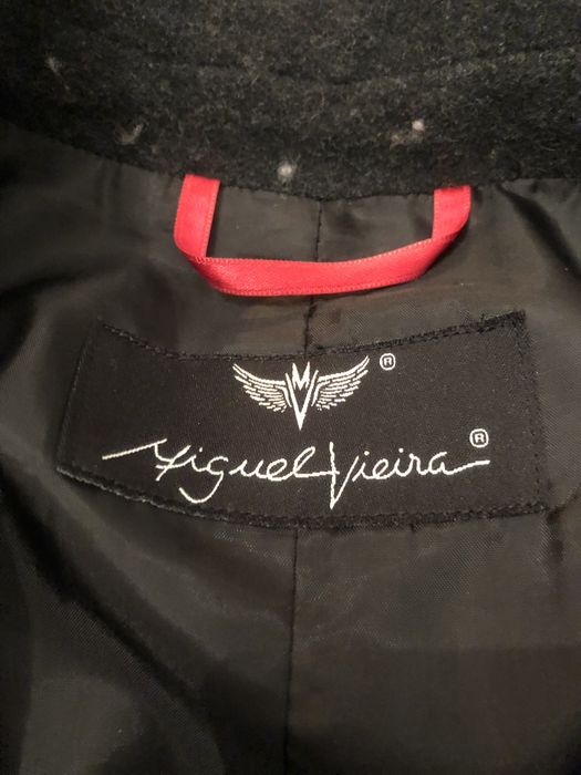 Sobretudo Miguel Vieira em lã e cachemira