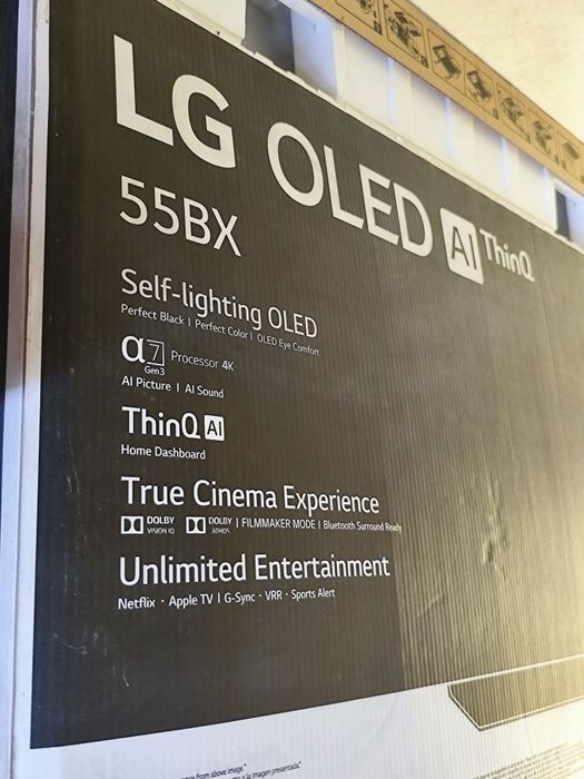Telewizor OLED LG BX 55 cali 4K 120Hz webOS smart TV  DVB-T2