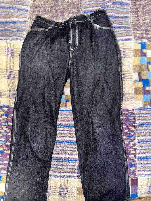 Штани чорні Манера L розмір чорні Y2k