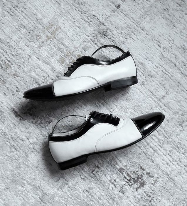 Стильні шкіряні туфлі, броги, унісекс, 40-41, Braska