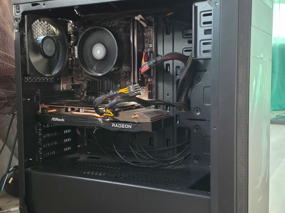 Геймерський пк r5 3600 rx 6600xt 8gb / 16gb ram / 500gb ssd/ 800w gold