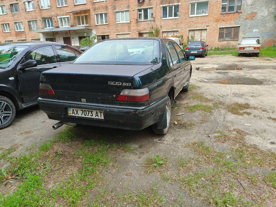 Пежо 605 газ бензин.обмін