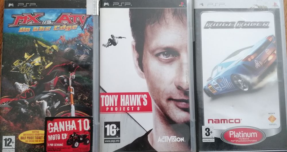 Jogos PSP Usados (Unidade)