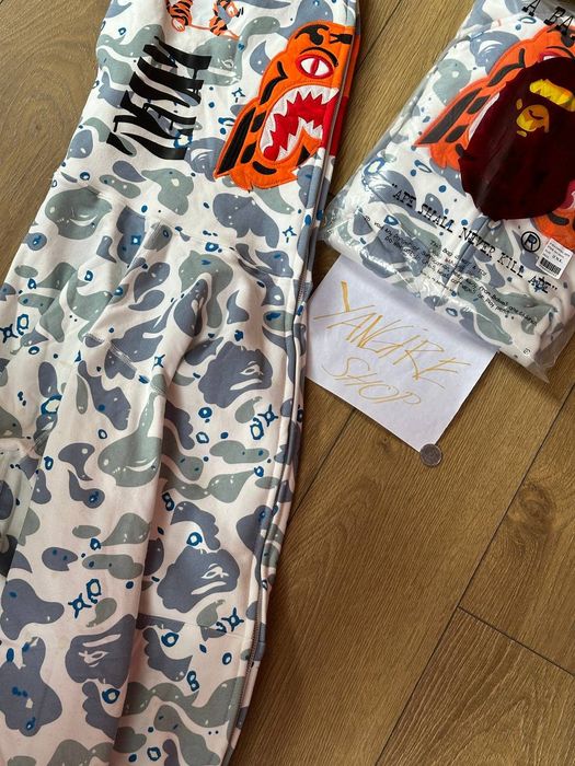 БЕЗ ПРЕДОПЛАТИ Bape Tiger full zip Hoodie зип худи бейпи тигруини