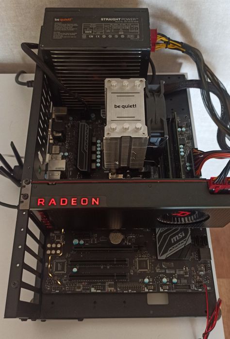 Комплект AMD AM4: MSI B350 PC MATE + AMD Ryzen 5 5500