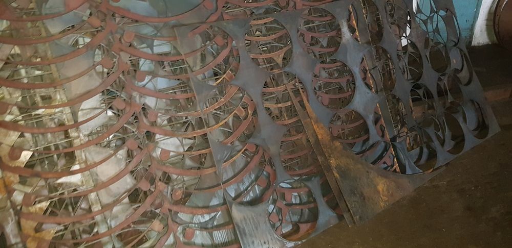 Услуги плазменной резки. Металлоконструкции. Гибка, резка, сварка.