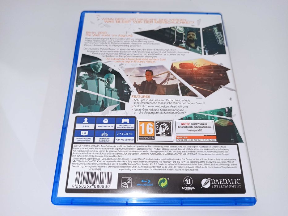ps4 ps5 STATE OF MIND przegodowa klimat SF, przyszłość