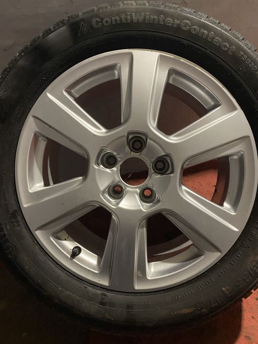 Диски з зимовими шинами ауді а6с7