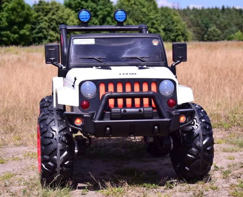 Auto samochód pojazd na akumulator JEEP 4x4 opcja bujania buggy autko