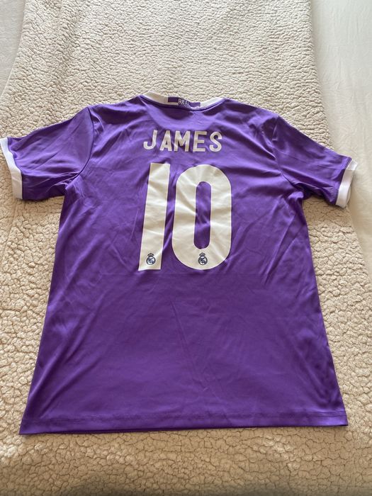 Camisa Oficial De Jogador Do Real De Madrid