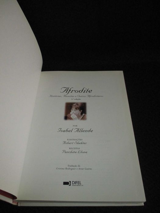 Livro Afrodite Histórias Receitas e Outros Afrodisíacos Isabel Allende
