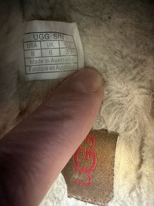 Chodaki Ugg, 39, skôra, stan bdb